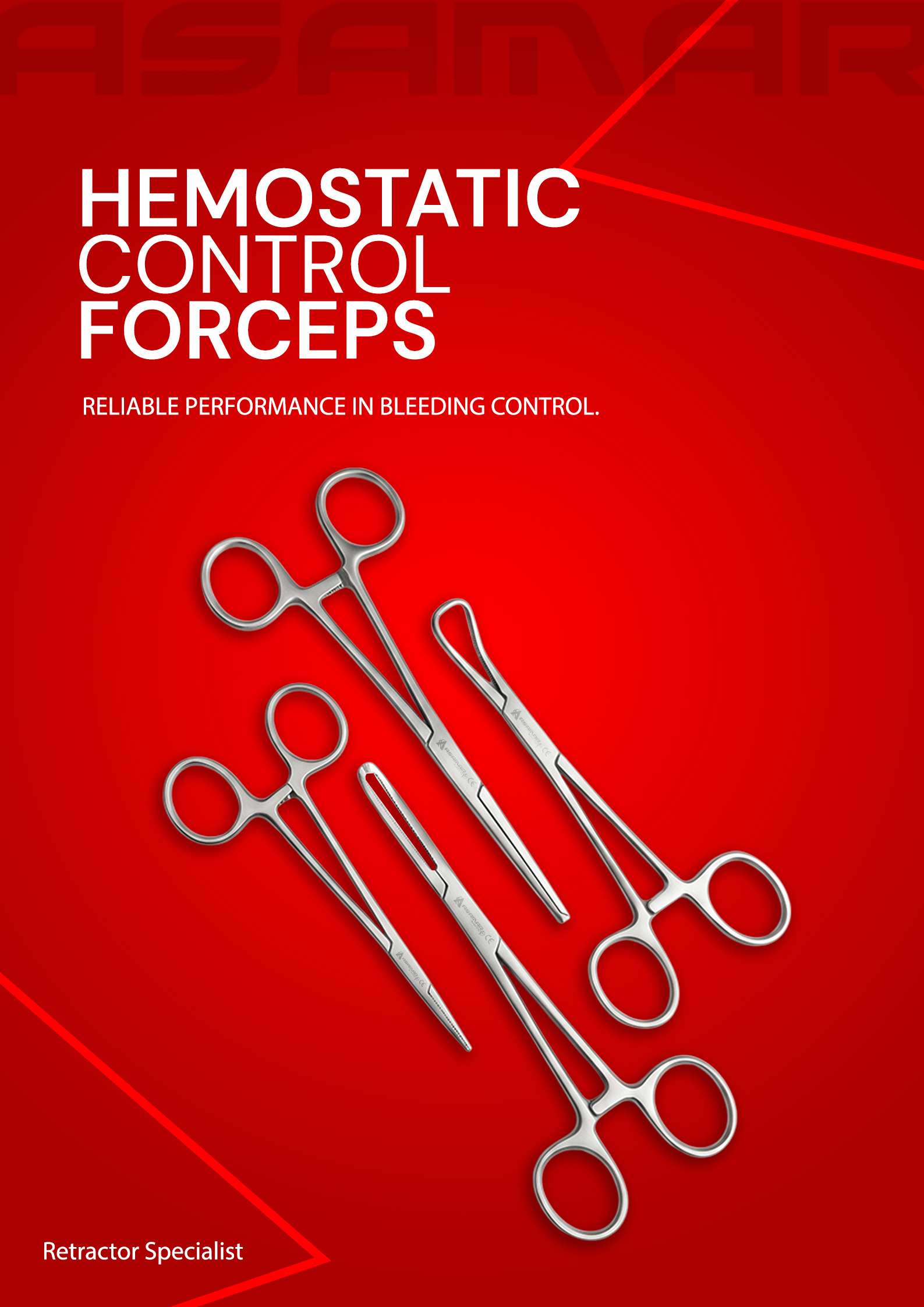 Hemostatic Control Forceps