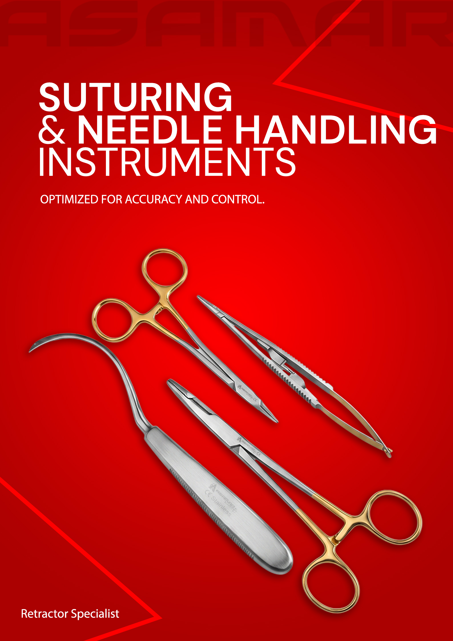 Suturing and Needle Handling Instruments