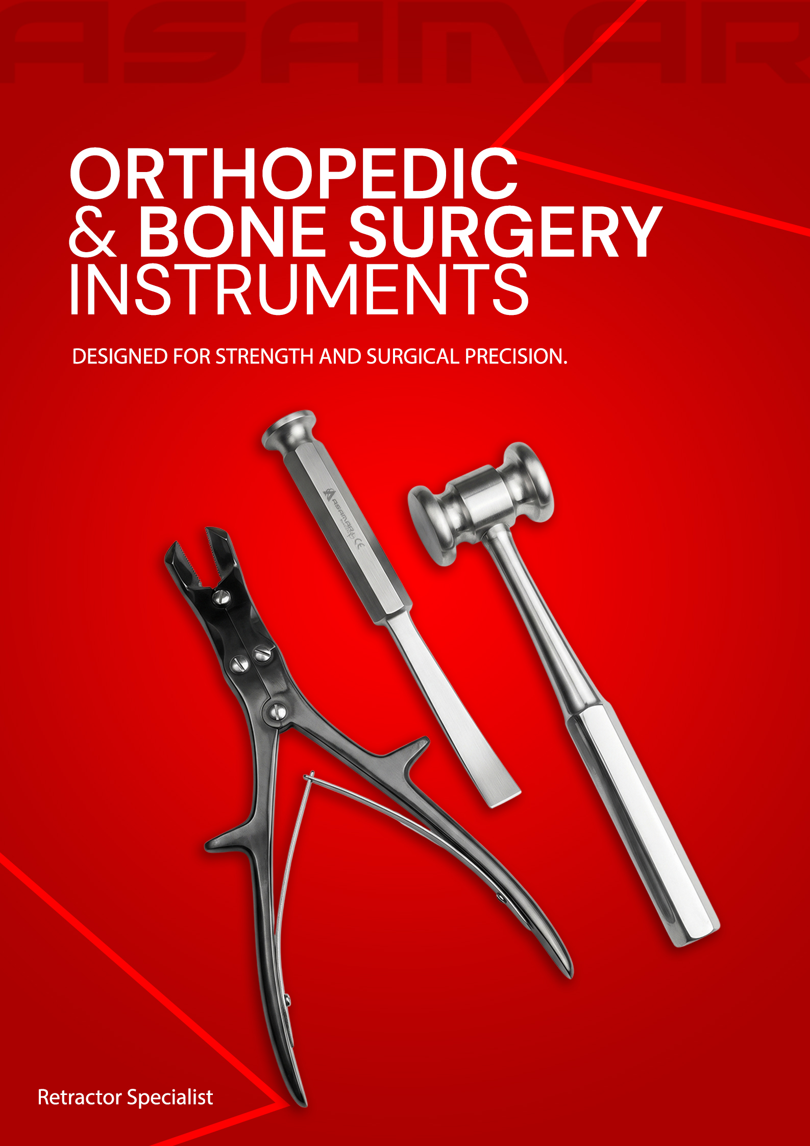 Orthopedic and Bone Surgery Instruments